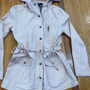 Forever 21 gold rose pink jacket S